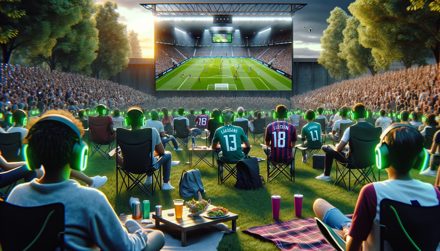 Projection de Jeux Sportifs